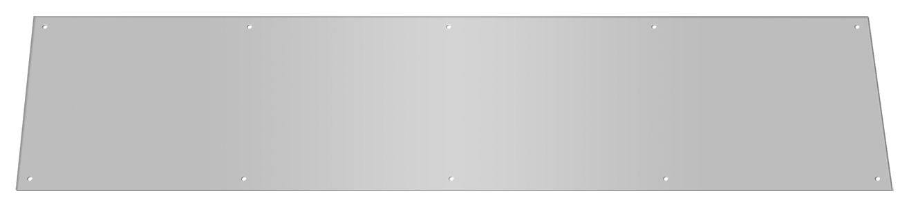 Deltana KP834U32D Kick Plate 8" x 34" S/S; Satin Stainless Steel Finish Main image