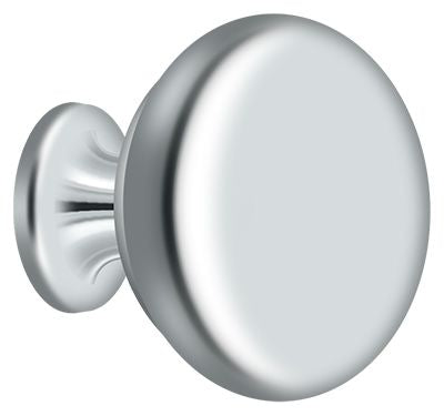 Deltana KR114U26 Knob Round Solid; Bright Chrome Finish Main image