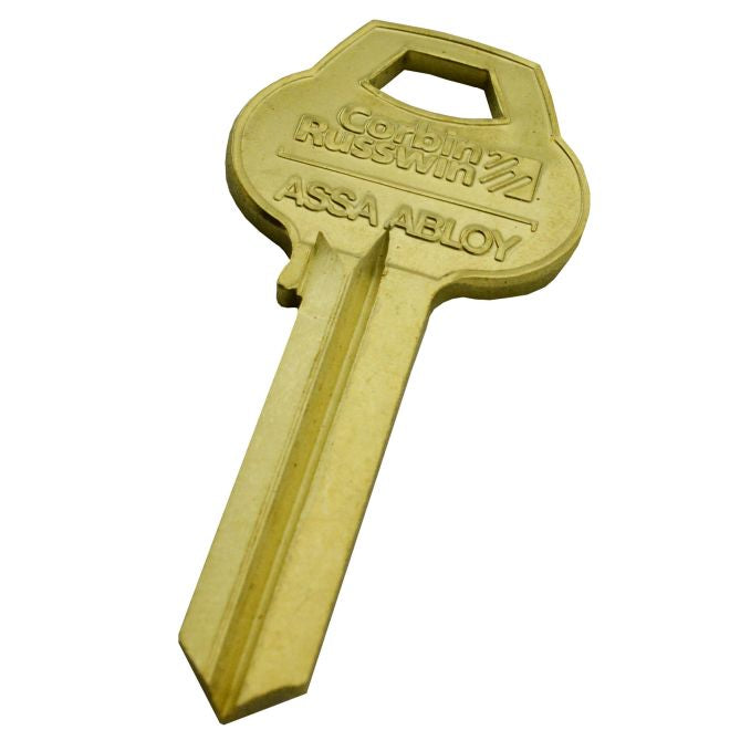 Corbin L46PIN10 6 Pin Coined Logo Key Blank with L4 Keyway Main image