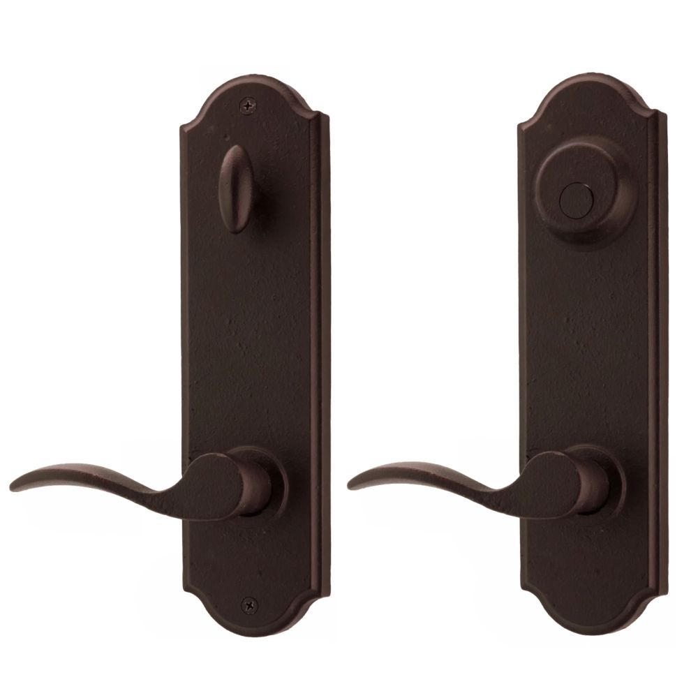 Weslock L7645H1H10020 Left Hand Carlow Tramore Dummy Handle Oil Rubbed Bronze Finish