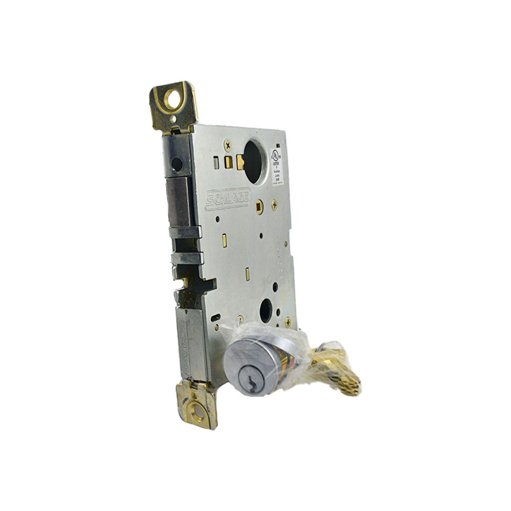Schlage Commercial L9460P626 Cylinder by Thumbturn Mortise Deadbolt C Keyway Satin Chrome Finish Main image