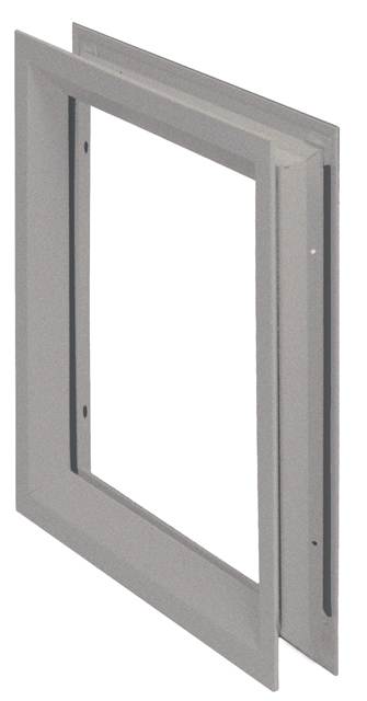 National Guard Products LFRA1006X27 6" x 27" Low Profile Self Attaching Lite Kit Prime Coat Finish Main image