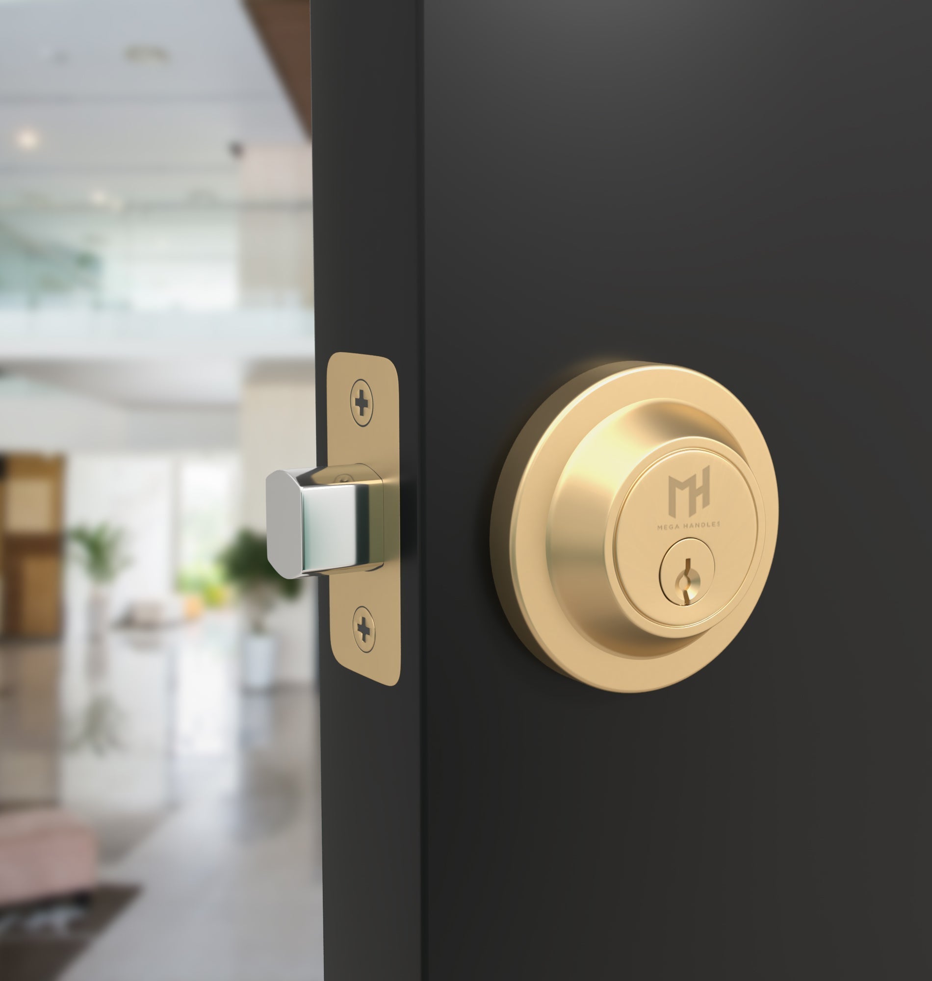 MEGA HANDLES Raegen/Ronn Deadbolt Secondary image