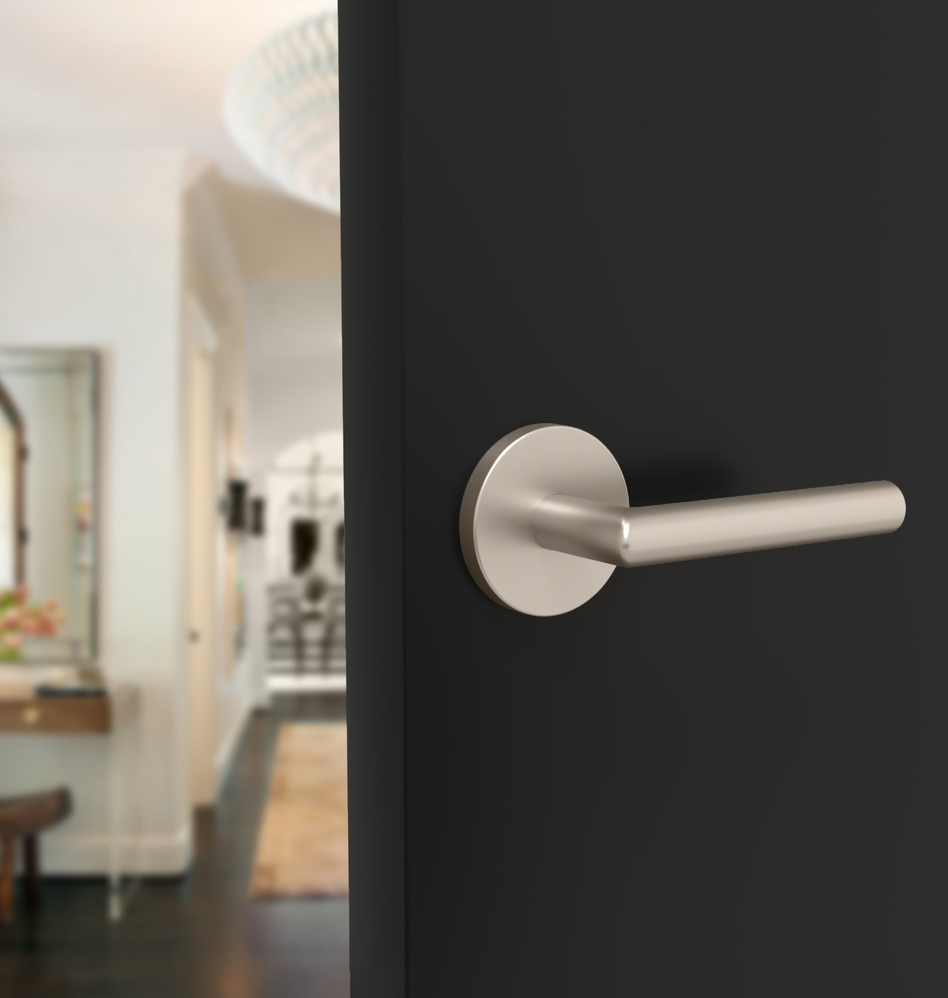 MEGA HANDLES Ronn Door Lever Handle Passage/Privacy/Entry/Dummy Secondary image