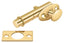 Deltana MB175CR003 Mortise Bolt; Lifetime Brass Finish