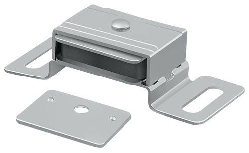 Deltana MC325 Magnetic Catch 2-1/16" x 1-1/8" x 5/8"; Satin Chrome Finish Main image
