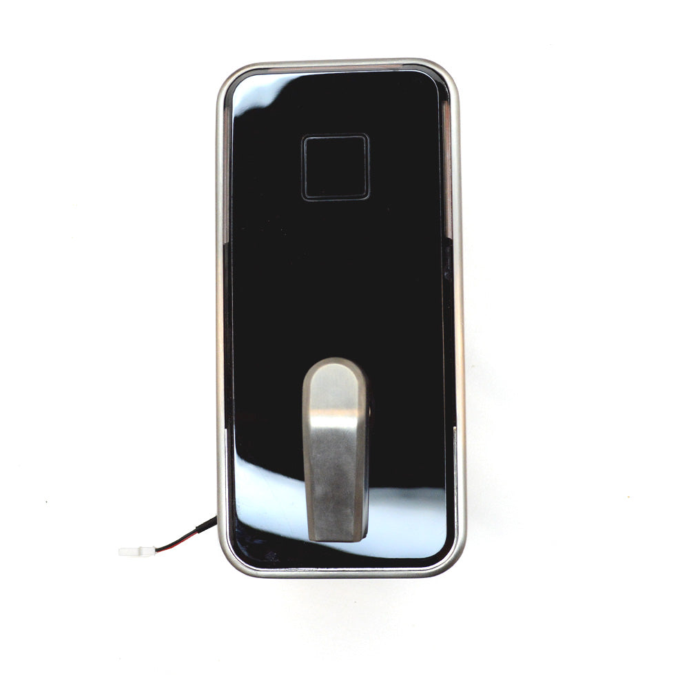 Dormakaba MD0032ENBNB0 Saffire Electronic LX-D RFID Deadbolt; 3-Hour Fire Rating; Bluetooth Low Energy Enabled (BLE); Electronic Lock Override (ELO); Vertically Mounted; Operated by Community Software; Satin Nickel with Black Facia Finish Main image