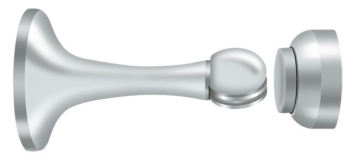 Deltana MDH30U26 Magnetic Door Holder 3"; Bright Chrome Finish Main image
