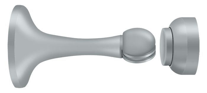 Deltana MDH30U26D Magnetic Door Holder 3"; Satin Chrome Finish Main image