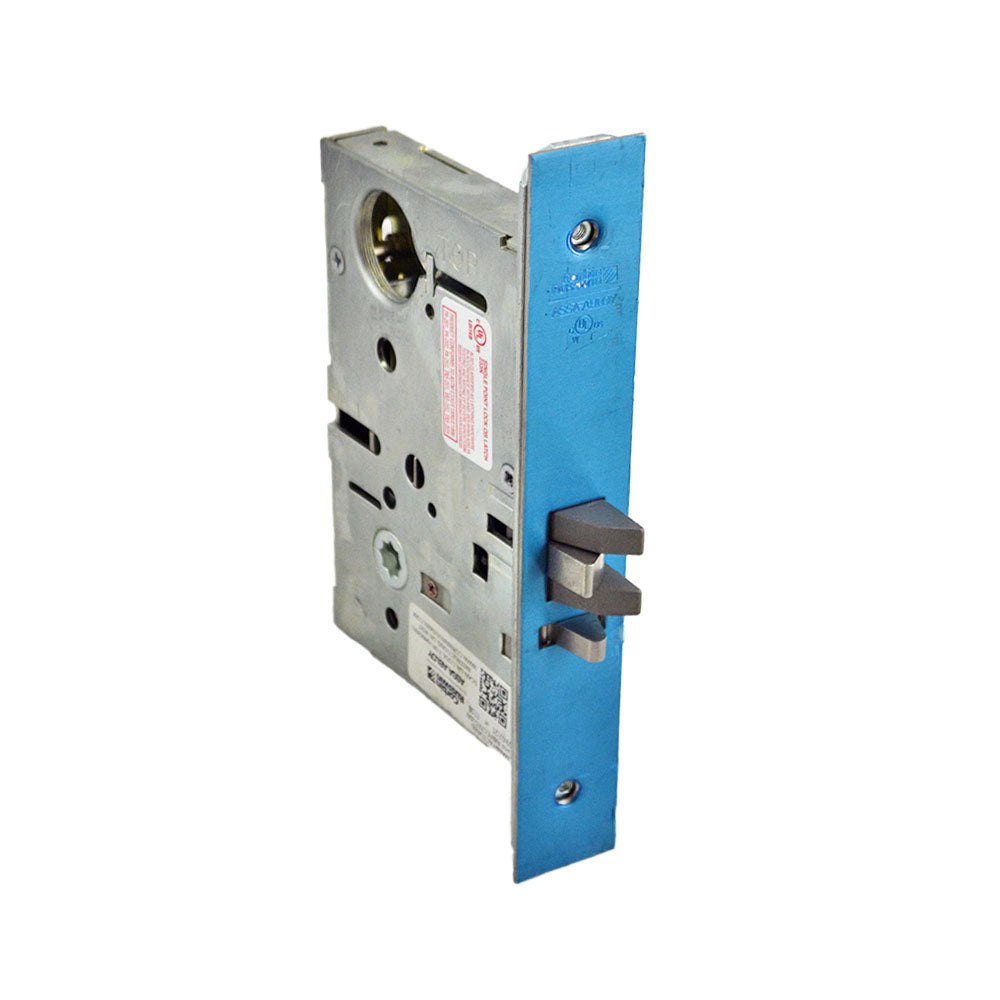 Corbin ML2057LL630 Single Cylinder Storeroom Mortise Lever by Lever Lock Body; Strike; Front Plate; and Screws Satin Stainless Steel Finish Main image