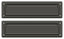 Deltana MS212U10B Mail Slot 13-1/8" with Interior Flap; Oil Rubbed Bronze Finish