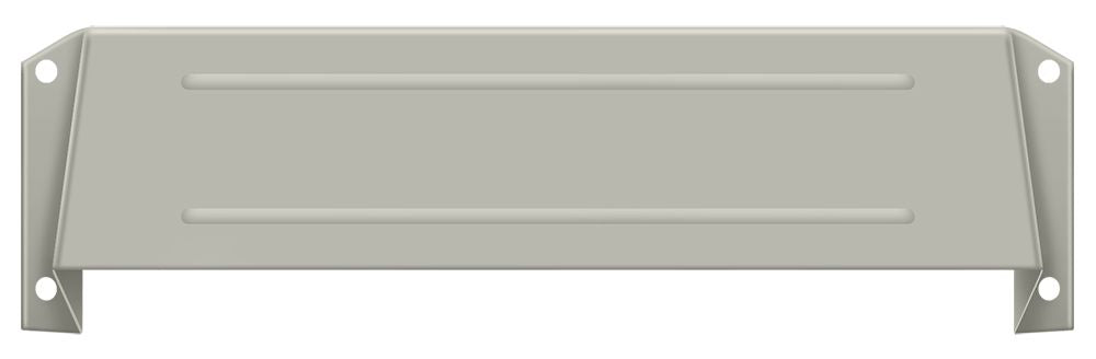Deltana MSH158U15 Letter Box Hood; Satin Nickel Finish Main image