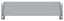 Deltana MSH158U26D Letter Box Hood; Satin Chrome Finish