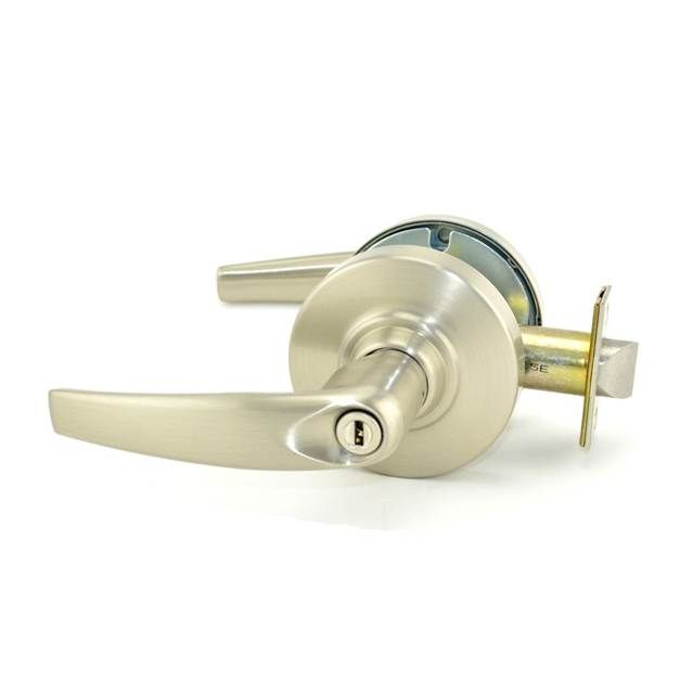 Schlage Commercial ND40ATH619 ND Series Privacy Athens with 13-248 Latch 10-025 Strike Satin Nickel Finish
