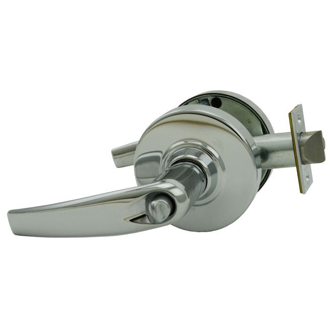 Schlage Commercial ND53LATH625 ND Series Entry Less Cylinder Athens with 13-247 Latch 10-025 Strike Bright Chrome Finish Main image