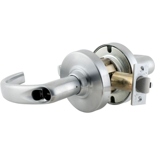 Schlage Commercial ND96JSPA626 ND Series Vandlgard Storeroom Large Format Less Core Sparta with 13-247 Latch 10-025 Strike Satin Chrome Finish Main image