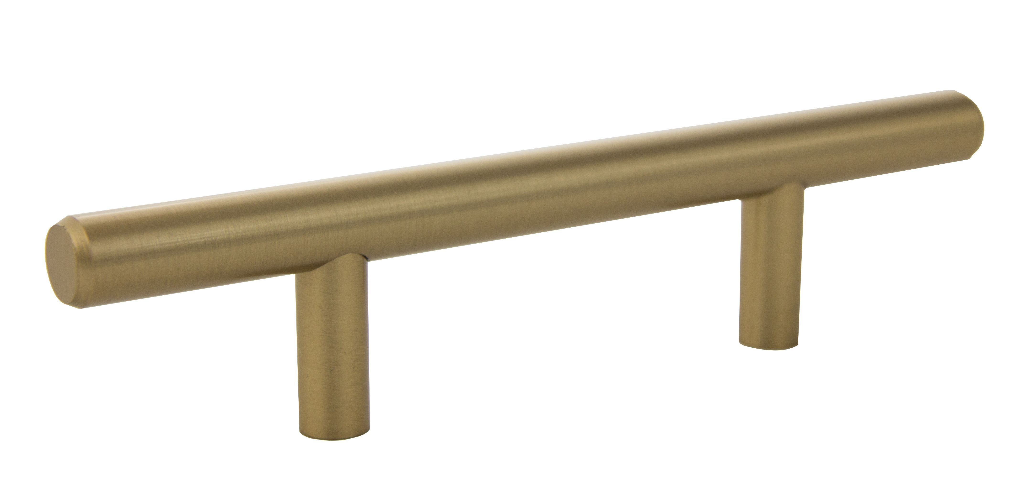 Pride Industrial P106RG 6" Bar Cabinet Pull with 3" Center to Center Rose Gold Finish Main image