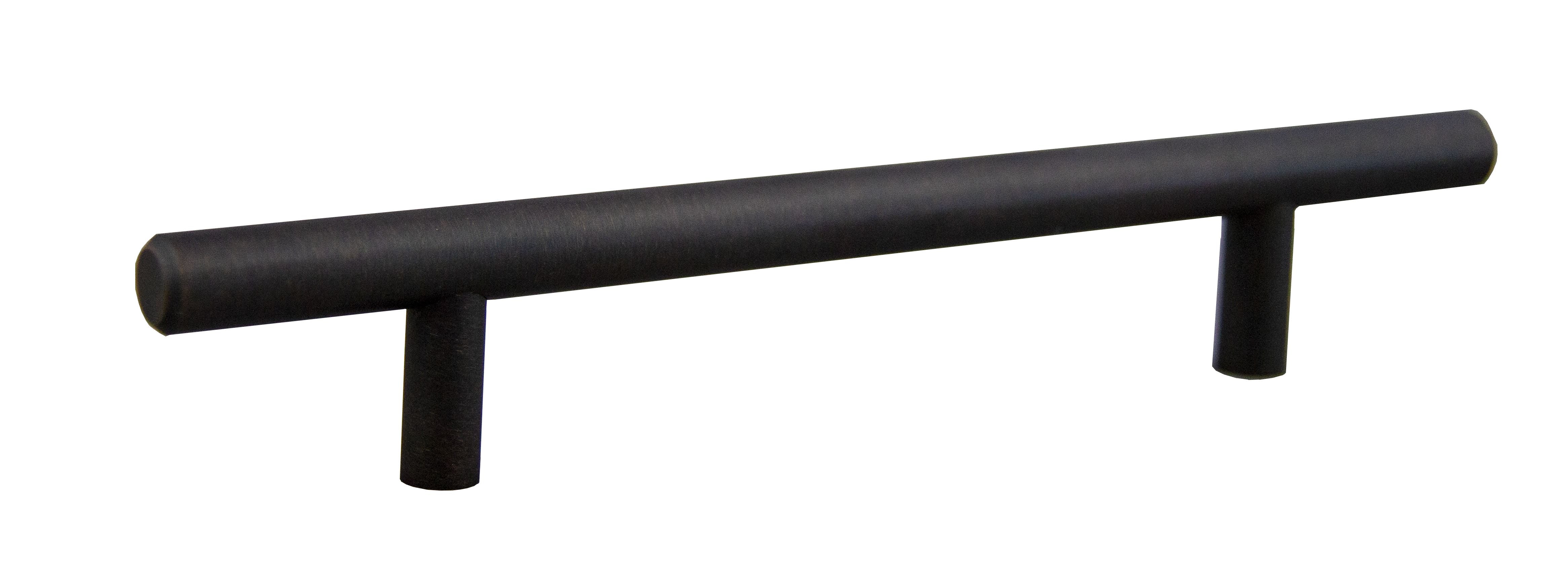 Pride Industrial P10810B 8" Bar Cabinet Pull with 5" Center to Center Oil Rubbed Bronze Finish Main image