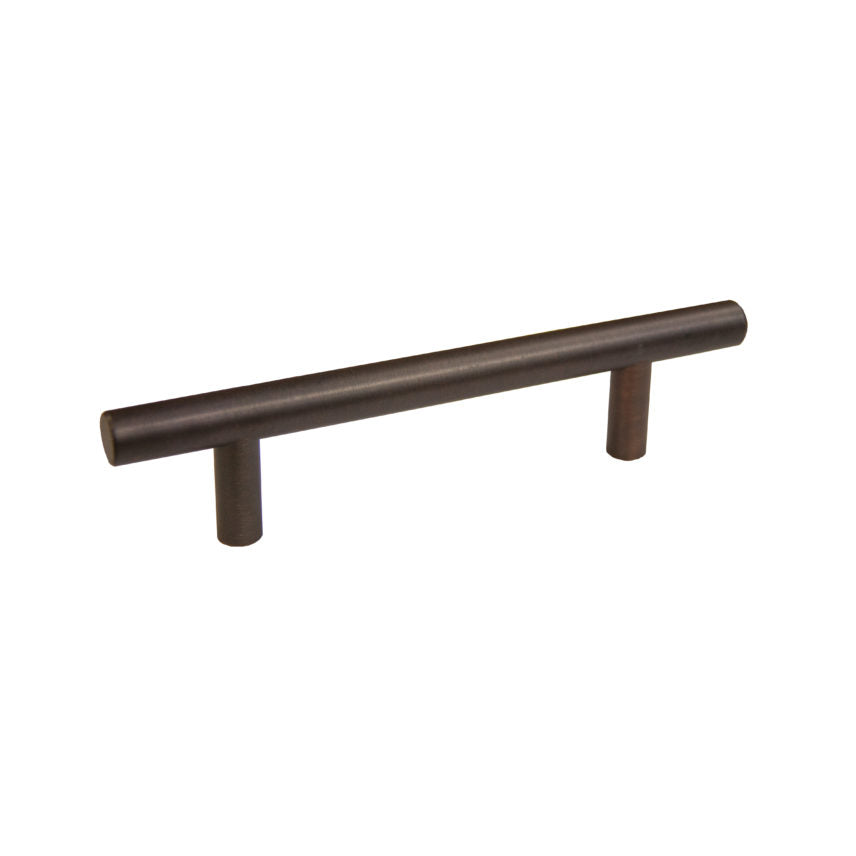 Pride Industrial P109610B 6" Bar Cabinet Pull with 3-3/4" Center to Center Oil Rubbed Bronze Finish Main image