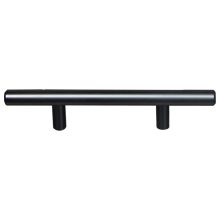 Pride Industrial P110DP 10" Bar Cabinet Pull with 7" Center to Center Dark Pewter Finish