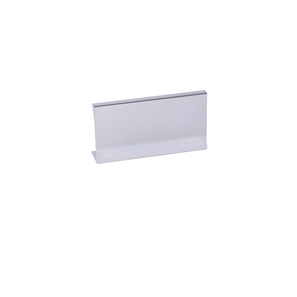 Pride Industrial P1803PC 3" Aluminum Tab Cabinet Pull with 1-4/5" Center to Center Matt Black Finish Main image