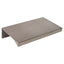 Pride Industrial P1803SN 3" Aluminum Tab Cabinet Pull with 1-4/5" Center to Center Satin Nickel Finish