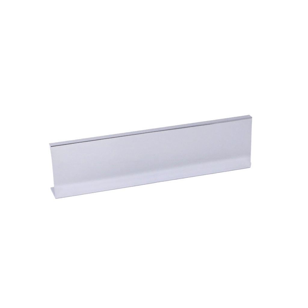 Pride Industrial P1806PC 6" Aluminum Tab Cabinet Pull with 4-2/5" Center to Center Polished Chrome Finish
