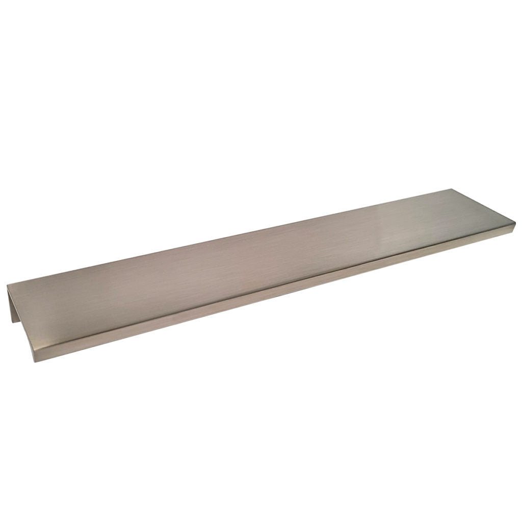 Pride Industrial P1809SN 9" Aluminum Tab Cabinet Pull with 7-1/5" Center to Center Satin Nickel Finish
