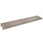 Pride Industrial P1809SN 9" Aluminum Tab Cabinet Pull with 7-1/5" Center to Center Satin Nickel Finish
