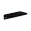 Pride Industrial P1876BK 3" Aluminum Tab Cabinet Pull with 2-3/8" Center to Center with #6 x 5/8" Wood Screws Matte Black Finish
