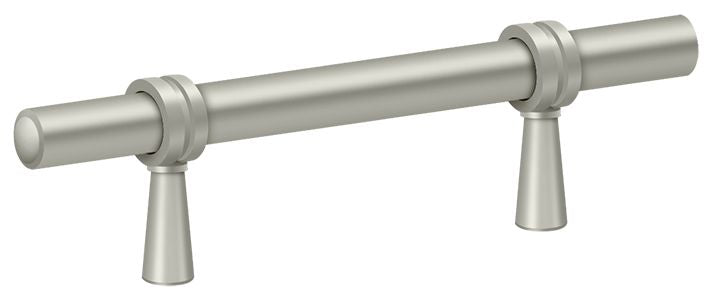 Deltana P310U15 Adjustable Pull 4-3/4"; Satin Nickel Finish Main image