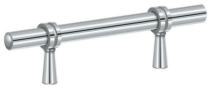 Deltana P310U26 Adjustable Pull 4-3/4"; Bright Chrome Finish Main image