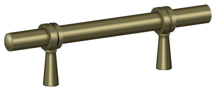 Deltana P310U5 Adjustable Pull 4-3/4"; Antique Brass Finish Main image