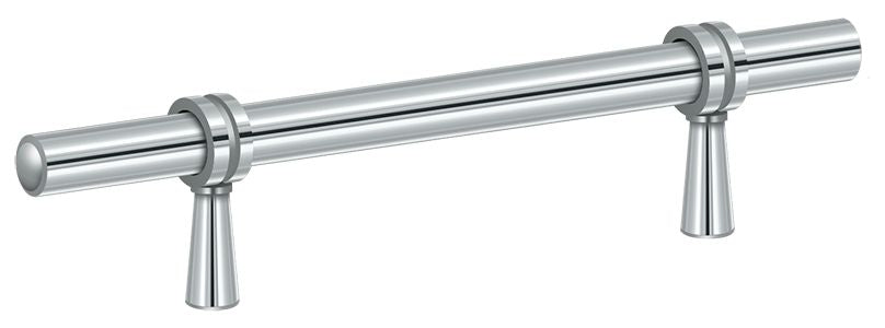 Deltana P311U26 Adjustable Pull 6-1/2"; Bright Chrome Finish Main image