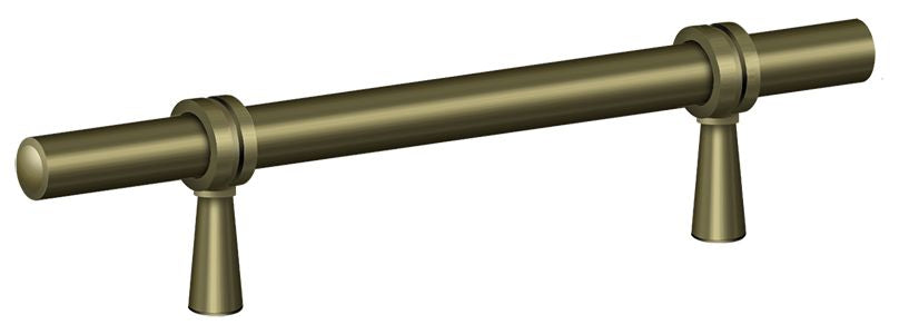 Deltana P311U5 Adjustable Pull 6-1/2"; Antique Brass Finish Main image