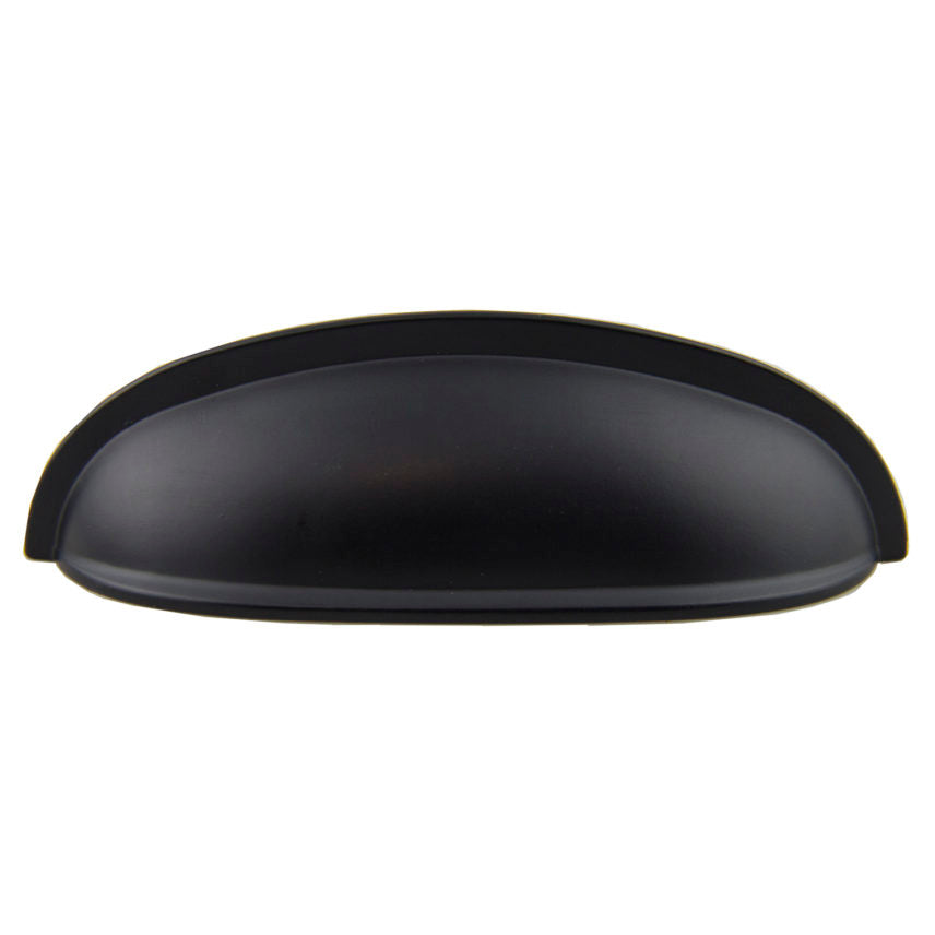 Pride Industrial P80753BK 4-1/2" Bin Cabinet Pull with 3" Center to Center Matte Black Finish