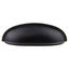 Pride Industrial P80753BK 4-1/2" Bin Cabinet Pull with 3" Center to Center Matte Black Finish