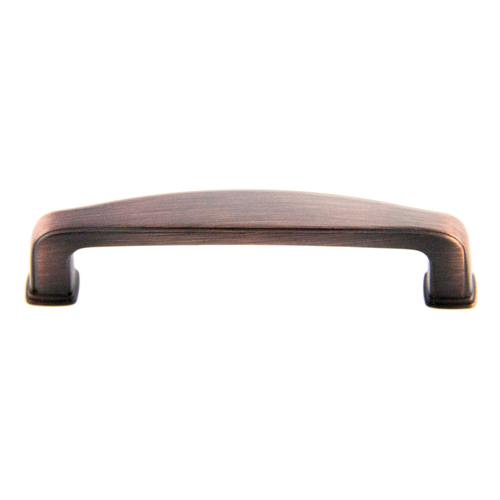 Pride Industrial P8109210B 4-5/8" Deco Cabinet Pull with 3-3/4" Center to Center Oil Rubbed Bronze Finish Main image