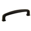 Pride Industrial P81092BK 4-5/8" Deco Cabinet Pull with 3-3/4" Center to Center Matte Black Finish