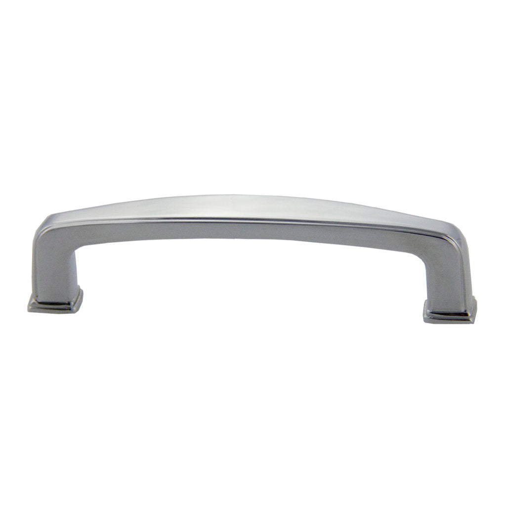 Pride Industrial P81092PC 4-5/8" Deco Cabinet Pull with 3-3/4" Center to Center Polished Chrome Finish Main image