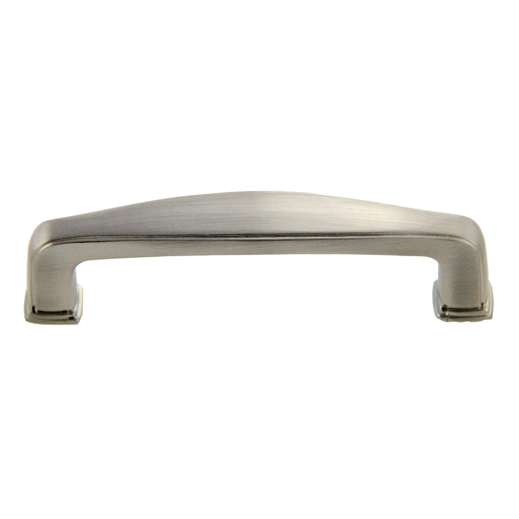 Pride Industrial P81092SN 4-5/8" Deco Cabinet Pull with 3-3/4" Center to Center Satin Nickel Finish Main image