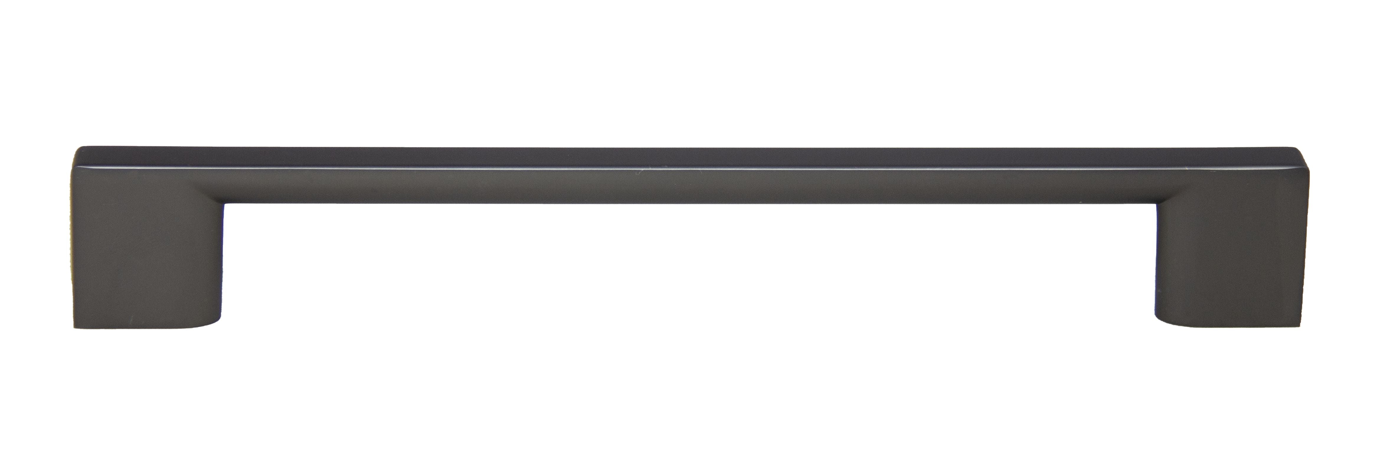 Pride Industrial P83572DP 7-1/2" Miami Cabinet Pull with 6-3/10" Center to Center Dark Pewter Finish Main image