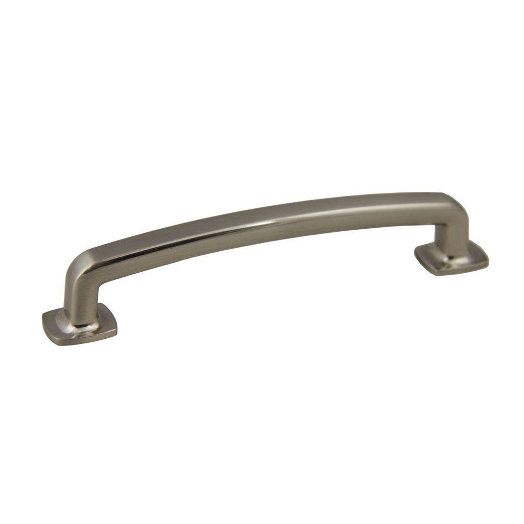 Pride Industrial P86374SN 5-3/4" Vail Cabinet Pull with 5" Center to Center Satin Nickel Finish Main image