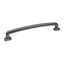 Pride Industrial P86375DP 7" Vail Cabinet Pull with 6-3/10" Center to Center Dark Pewter Finish