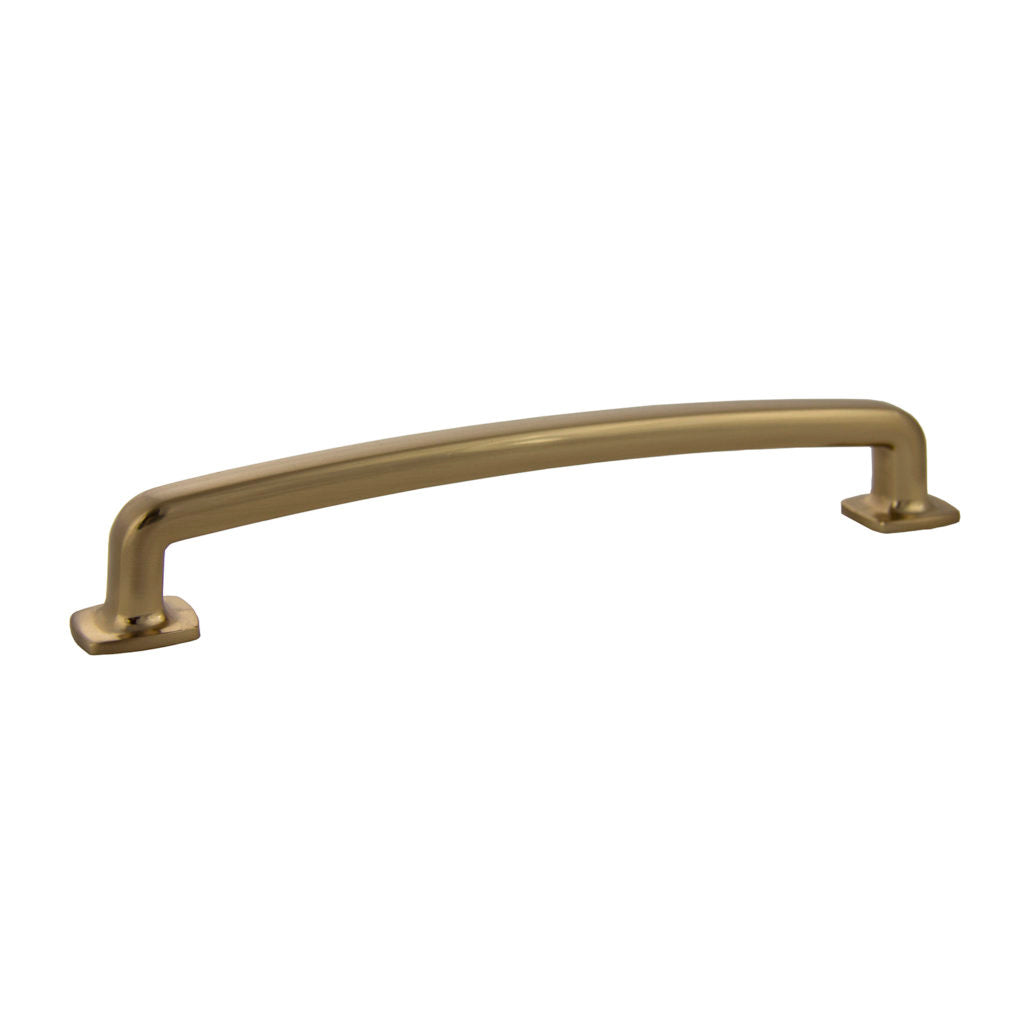 Pride Industrial P86375RG 7" Vail Cabinet Pull with 6-3/10" Center to Center Rose Gold Finish