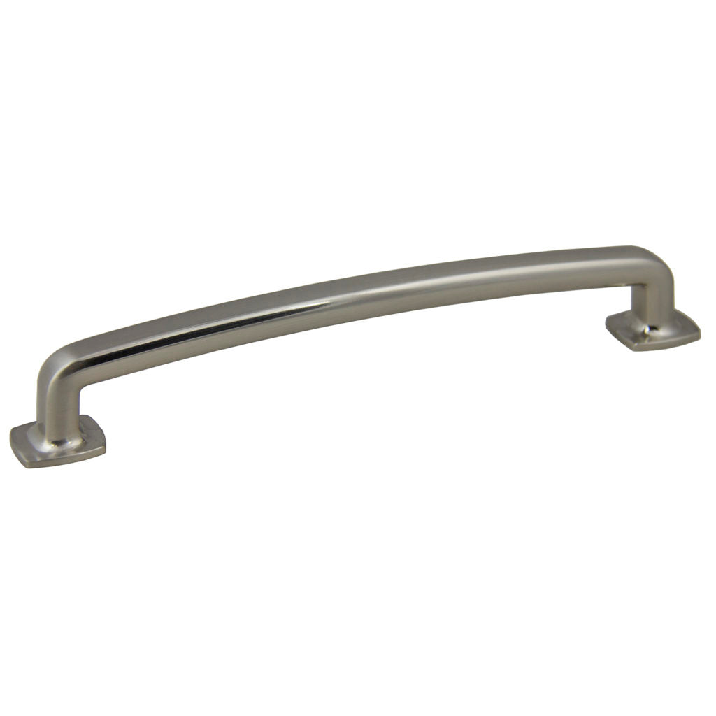Pride Industrial P86375SN 7" Vail Cabinet Pull with 6-3/10" Center to Center Satin Nickel Finish