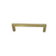 Pride Industrial P87227PB 5-1/2" Modern Square Cabinet Pull with 5" Center to Center Polished Brass Finish