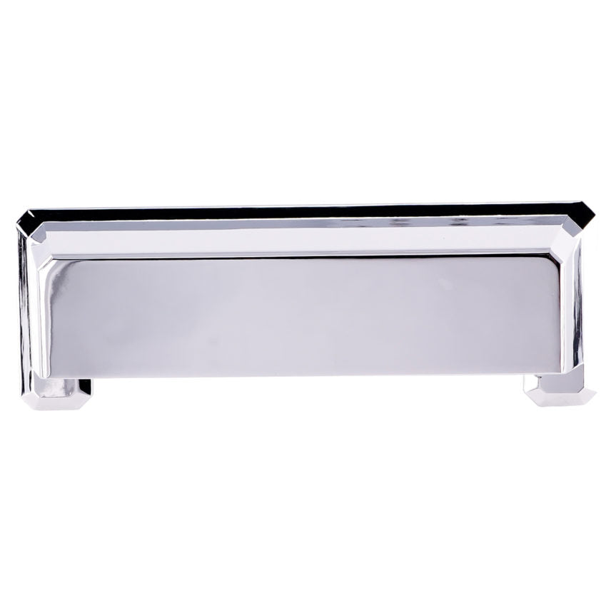 Pride Industrial P90396PC 3" and 3-3/4" Center to Center Charleston Cup Cabinet Pull Polished Chrome Finish