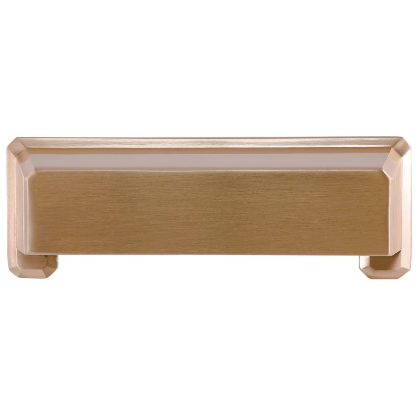 Pride Industrial P90396RG 3" and 3-3/4" Center to Center Charleston Cup Cabinet Pull Rose Gold Finish