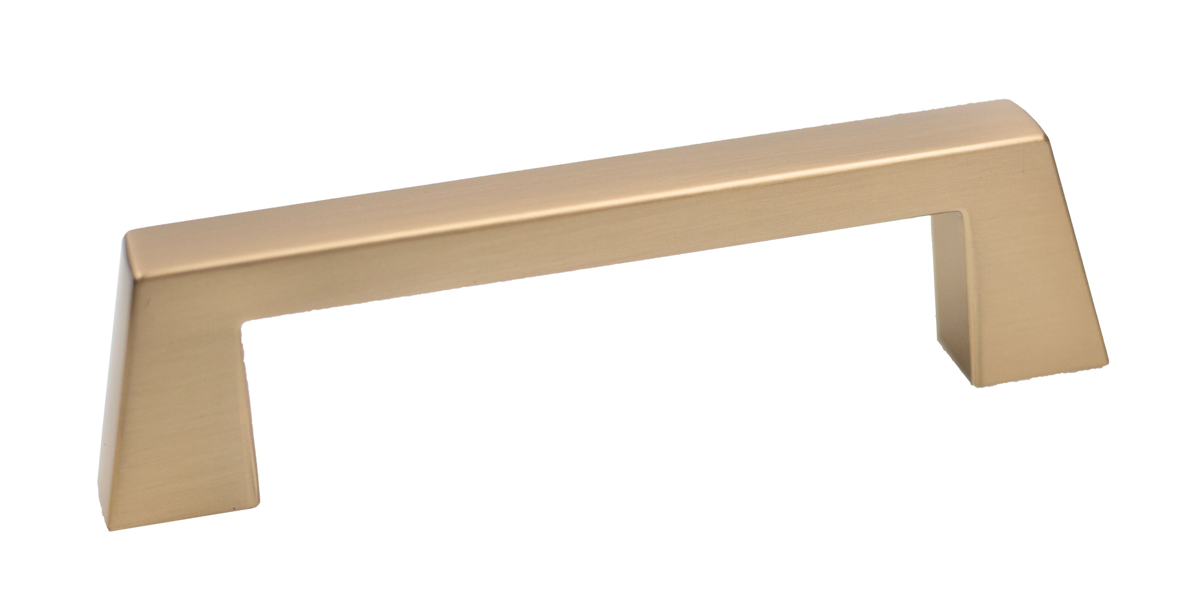 Pride Industrial P92836RG 4-1/2' Colorado Cabinet Pull with 3-3/4" Center to Center Rose Gold Finish Main image